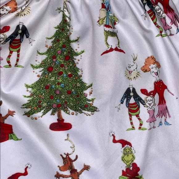 NEW Grinch Whoville Christmas Dress & Pants 4T - Picture 6 of 8